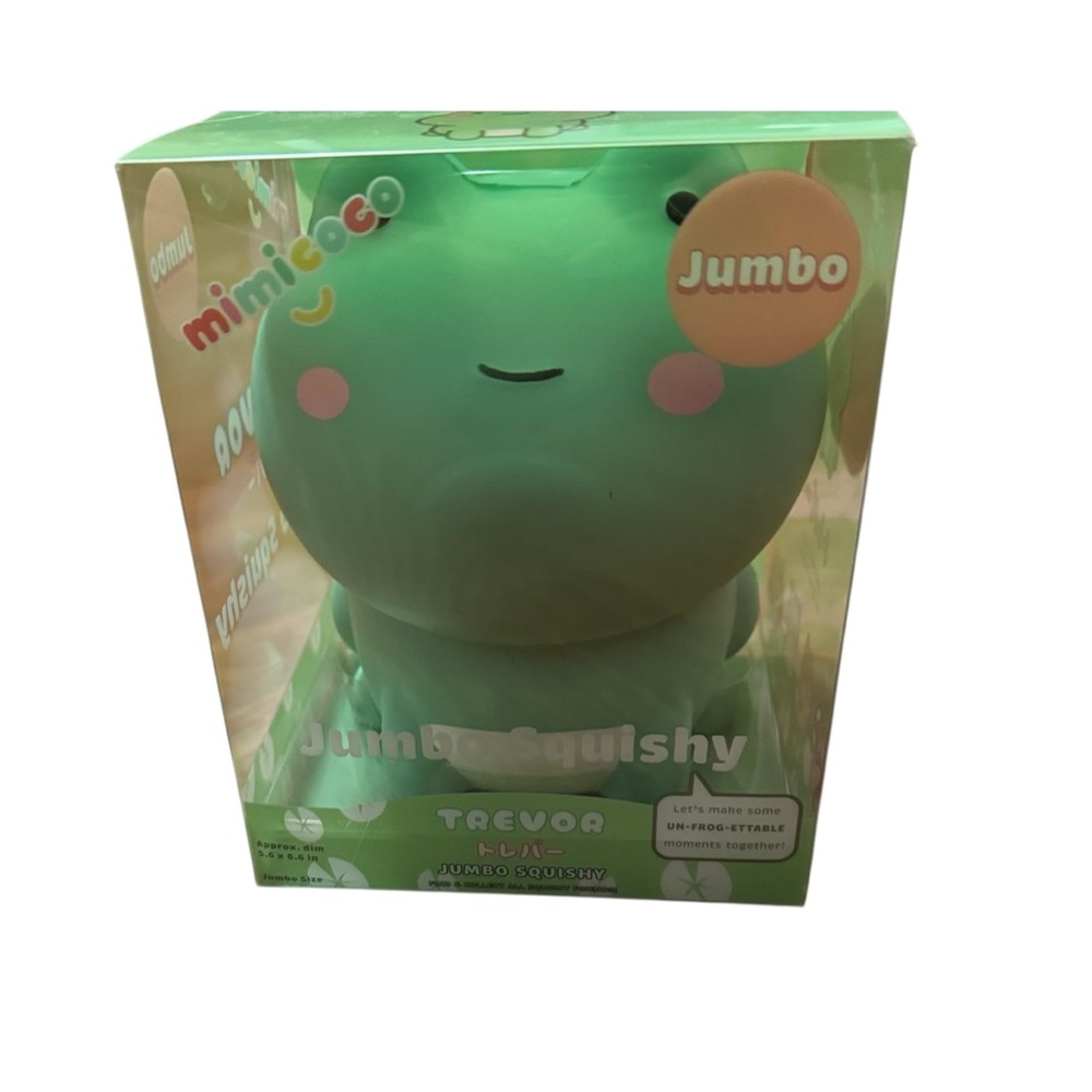 Mimicoco Trevor Jumbo Frog Squishy - Picture 3 of 4